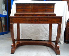 Scrittoio Carlo X in mogano di