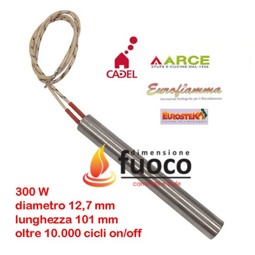 Candeletta resistenza stufa - candeletta,