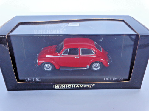 Minichamps vw 1303 rosso - minichamps,