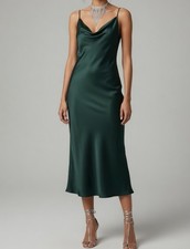 Vestito elegante verde