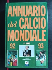 libro ANNUARIO DEL CALCIO MONDIALE '92 '93