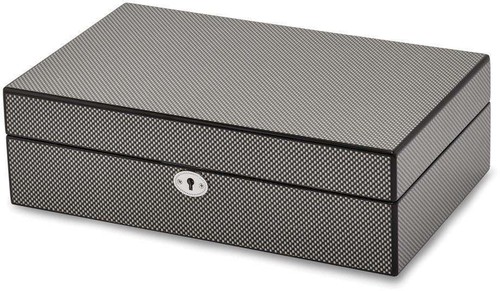 Cassa orologi nera - cassa, lucida