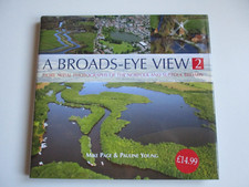 SIGNED Mike Page A BROADS-EYE VIEW 2 Norfolk Suffolk AERIAL PHOTOGRAPHY Hardback