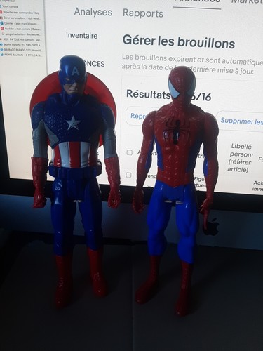 Lot figurines captain - de,