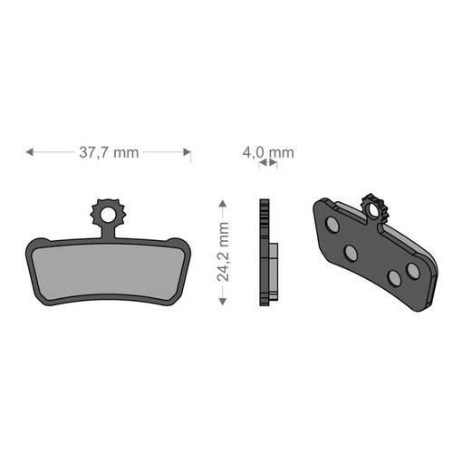Pastiglie freno bici bike - pastiglie,