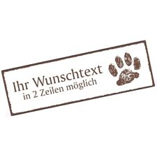 Targa porta gatto targhetta