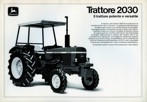 John deere trattore 2030 - 2030, "