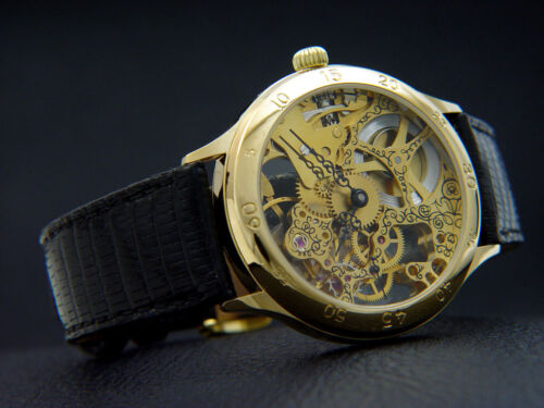 Svizzero orologio scheletrato - orologio,
