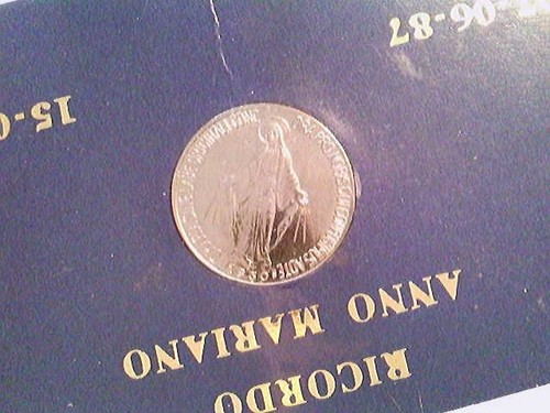 Medaille ricordo anno - anno, mariano