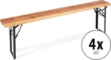 4x Panchina da Giardino Legno
