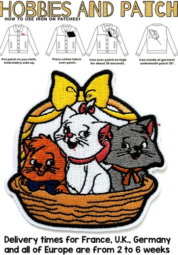 Patch gli aristogatti - patch,