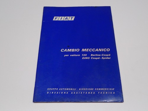 Fiat cambio meccanico - cambio, 130