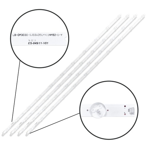 Kit barre strip led - kit, 4