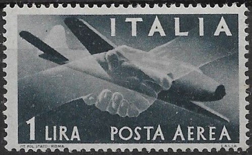 Italia repubblica 1946 posta - italia,