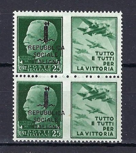 Italia repubblica sociale 1944 - italia,
