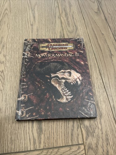 Monster manual iii - monster, 3
