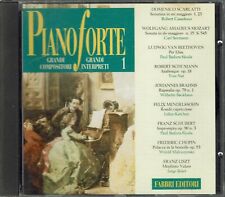 CD Pianoforte grandi compositori e interpreti 1 11 traccie ed. Fabbri usato B25