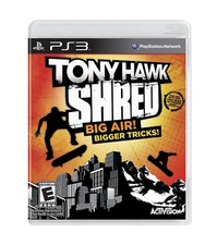 TONY HAWK SHRED PLAYSTATION 3