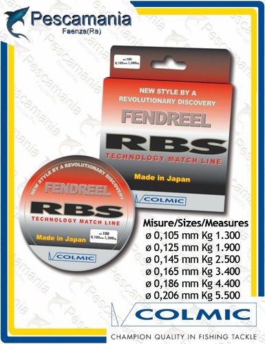 Monofilo giapponese colmic - monofilo, rbs