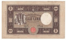 1000 LIRE GRANDE  "M"  (
