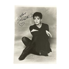 Autografo Liza Minnelli
