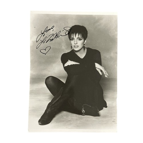 Autografo liza minnelli - autografo,