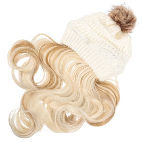 Parrucca con capelli - ,