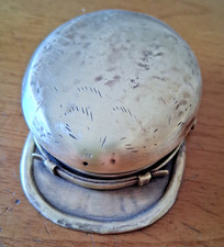 OGGETTO MILITARE IN OTTONE A