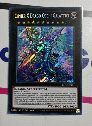 Cipher drago occhi galattici - x,