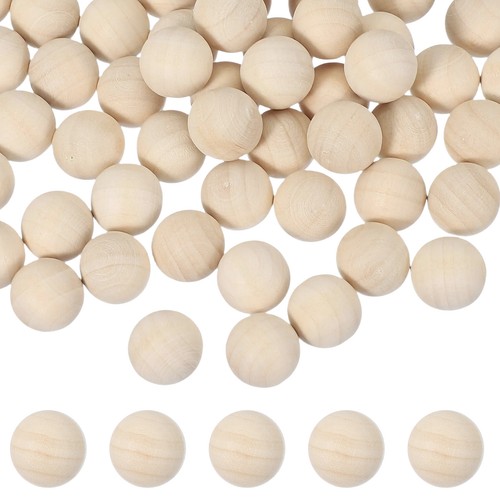 100 pcs sfere legno 15mm - pcs,