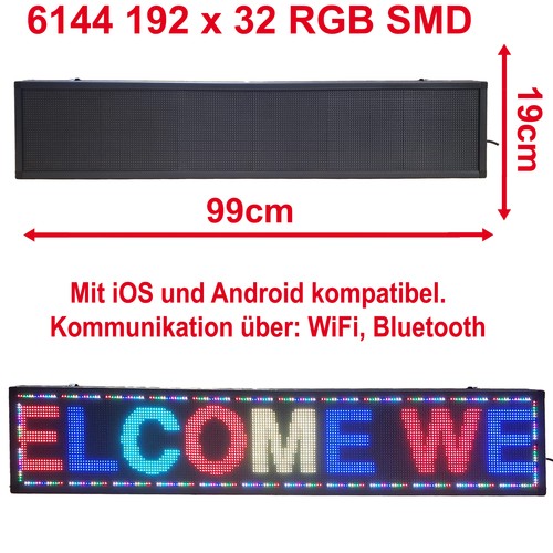 Insegna scritta led wifi