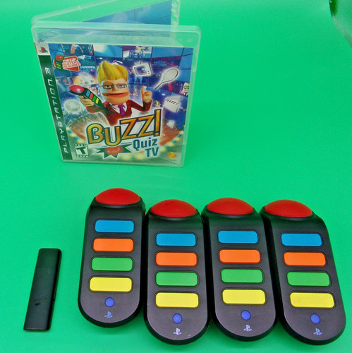 Buzz quiz ps3 completo di - tv,