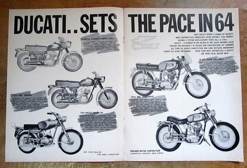 Pubblicità originale moto