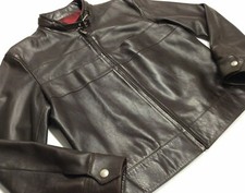 Giacca di pelle vintage John