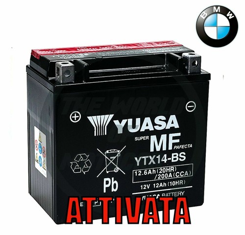 Batteria yuasa ytx14 - batteria, ytx14-bs