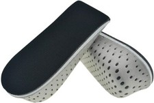 COPPIA SOLETTE SOLETTA ALZATACCO MORBIDE 3CM UOMO DONNA UNISEX SUOLA TRASPIRANTE