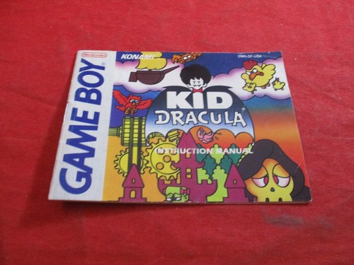 Kid dracula nintendo game boy - kid,