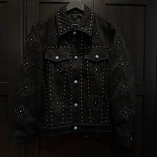 Denim Jacket Louis Vuitton - Size 48 - SS25 Black Turquoise *New* No Tag