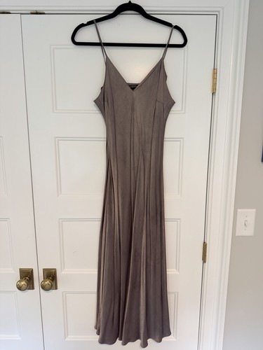 Maxi abito slip zara scollo - zara,
