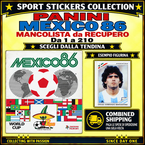 Panini mexico mancolista - panini, da