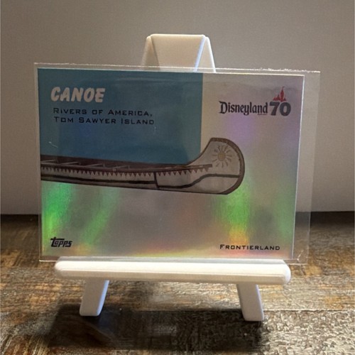 Topps disneyland canoa - topps, 70
