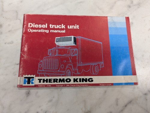 Thermo king diesel - thermo, semi