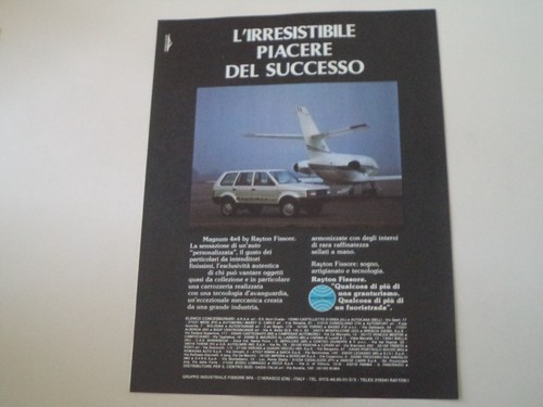 Advertising pubblicità 1986 - advertising,