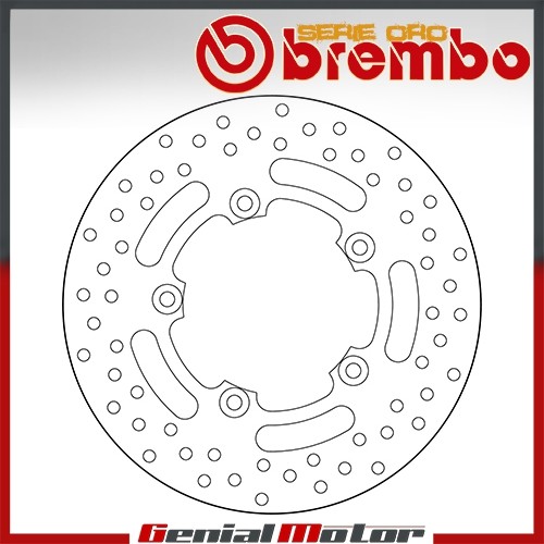 Disco freno fisso brembo oro - disco,