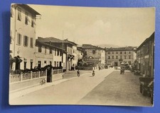 1958 Borgo San Lorenzo (Firenze) - p.le Curtatone - bus - carretti - bici - moto