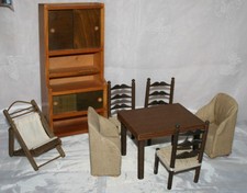 vecchie bambole mobili lotto