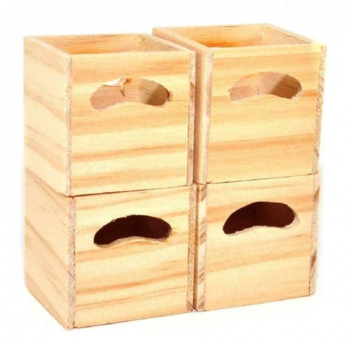 Bambole casa moderno legno - casa,