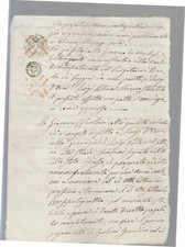 FOGGIA 1862 CARTA BOLLATA 6G.REGNO+CANCELLATO 6G REGNO 2 SICILIE+t.SECCO-e474