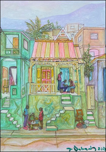 Arte haitiana case 5 - case, di