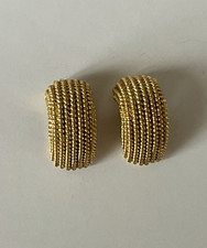 5261 - Orecchini in filo d'oro